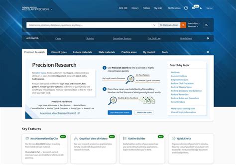 Westlaw Precision Next Generation Legal Research