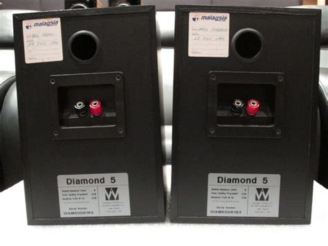 Wharfedale Diamond 5 Bookshelf Speaker Sold