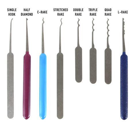 What Are The Different Types Of Lock Picks Brazoshub