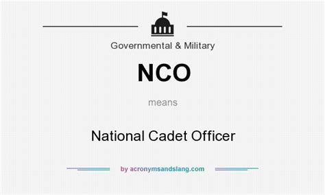 NCO: Non-Commissioned Officer Explained