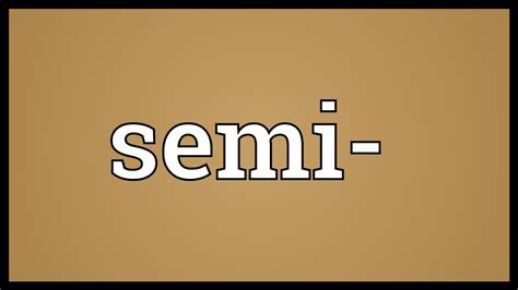 5 Ways to Understand Semikinematic Movement