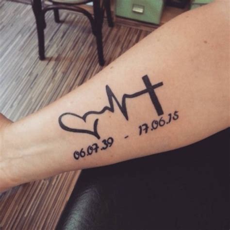 What Does The Cross Heartbeat And Heart Tattoo Mean