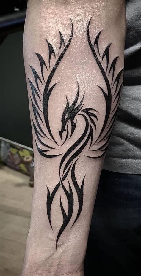 What Does The Phoenix Tattoo Means A Guide To The Mythology Meaning