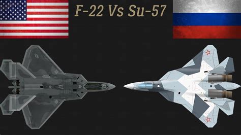 What Happens When F22 Meets Su 57 Not A Duel Between Two Heroes But A