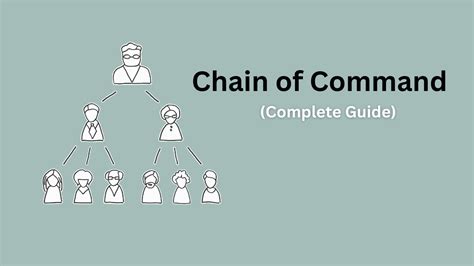 What Is A Chain Of Command In The Workplace Definition And Example