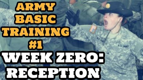 What To Expect In Army Basic Training Week Zero Amp Quot Reception Amp Quot Youtube