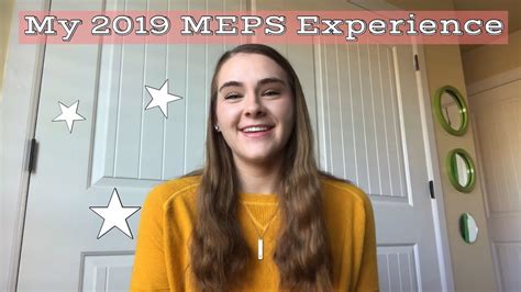 What To Expect My 2019 Meps Experience Youtube