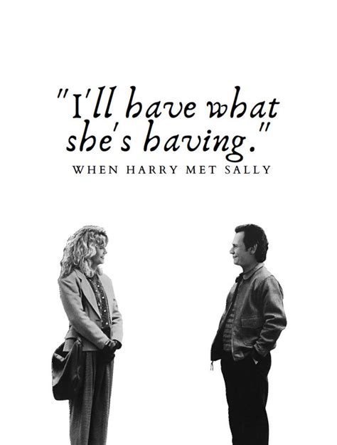 When Harry Met Sally Quotes Digital Download Printables 6 Unique