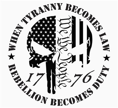 When Tyranny Becomes Law Rebellion Becomes Duty Decal Etsy