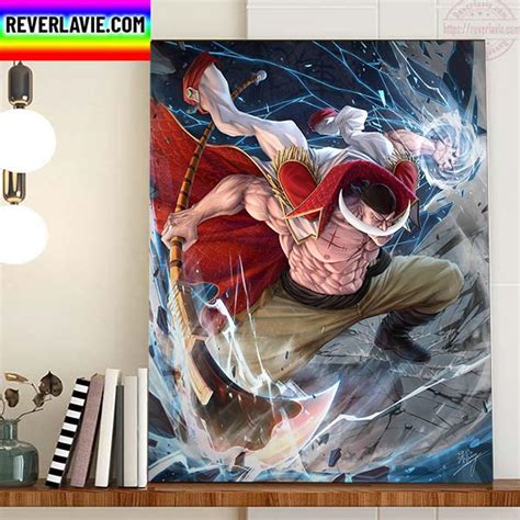 Whitebeard Using Gura Gura No Mi In Marineford Home Decor Poster Canvas Rever Lavie