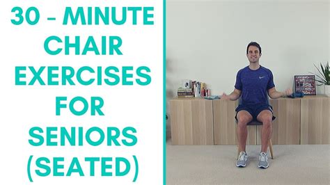 Whole Body Chair Exercise For Seniors 30 Minutes More Life Health