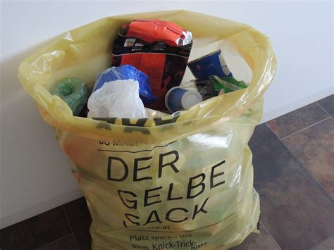 Wie Gro Ist Der Gelbe Sack