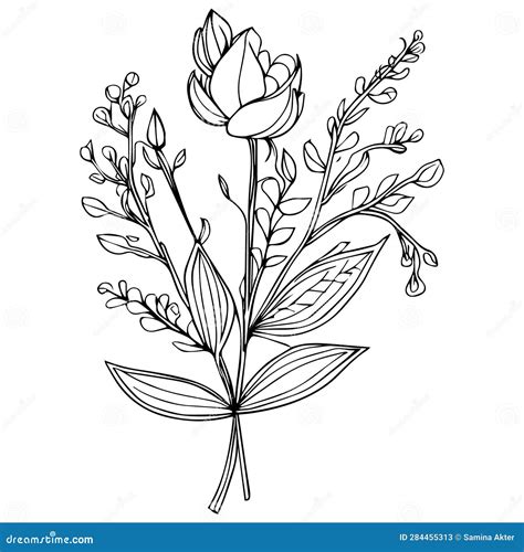 Wildflower Coloring Pages Printable Unique Wildflower Tattoo Designs Wildflower Tattoo Black