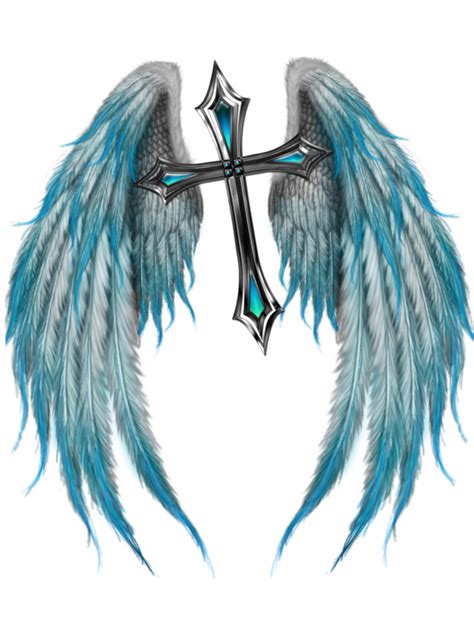 10 Wing and Cross Tattoo Design Ideas