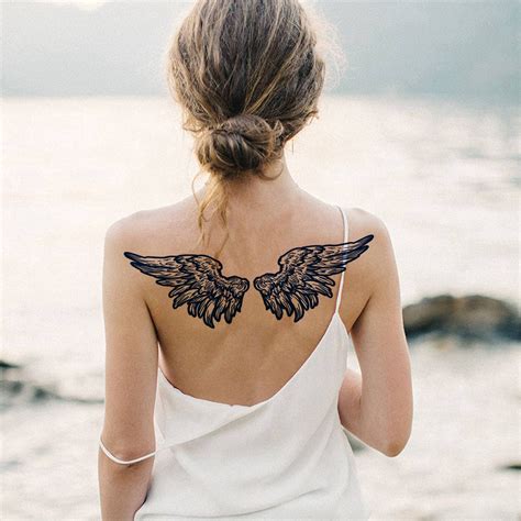 Wings Back Tattoo Etsy Australia