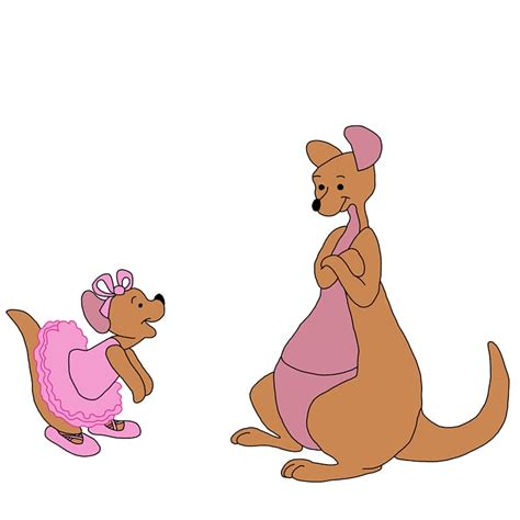 Winnie The Pooh Eeyore Piglet Kanga Roo Kangaroo Transparent Background Png Clipart Hiclipart