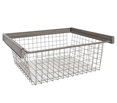 Wire Basket Freedomrail Wire Baskets Organized Living Garage