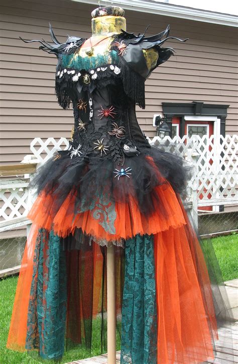 Witch Dress Full View Hand Made By Me Halloween Pinterest