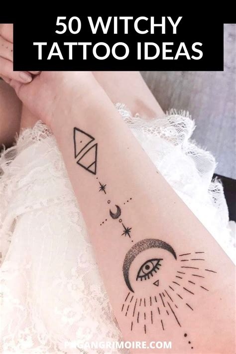 Witchy Tattoos With Meaning