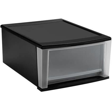 With These Stackable Plastic Storage Drawers You Can Easily See What Is