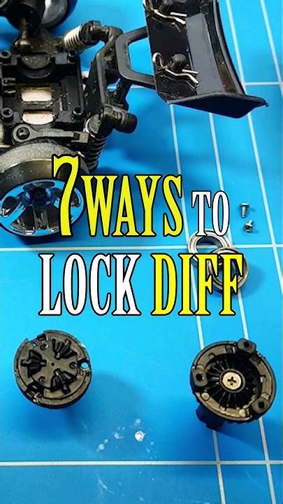 Wltoys K989 Drift Project Ep3 7 Ways How To Lock Rc Diff For Drifting Or Slip Differential