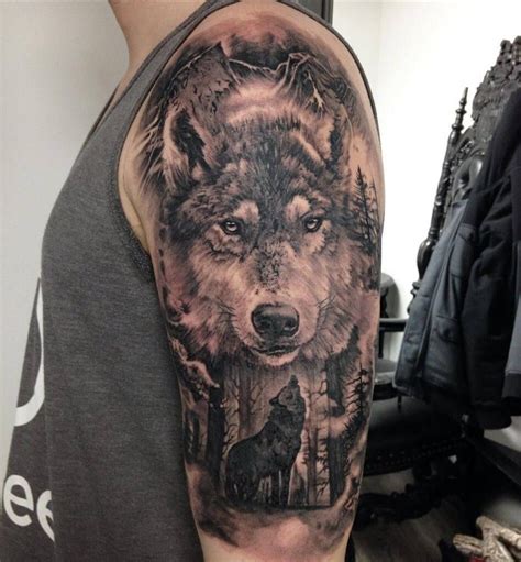 10 Wolf Tattoo Ideas for Men That Are Totally Fierce