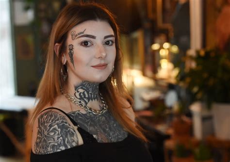 Woman Has Her Face Tattooed To Help Her Follow Her Dream Birmingham