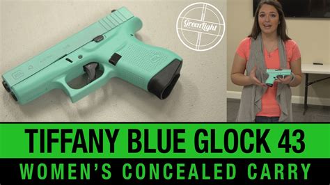 Women S Concealed Carry Glock 43 Review Tiffany Blue Edition Youtube