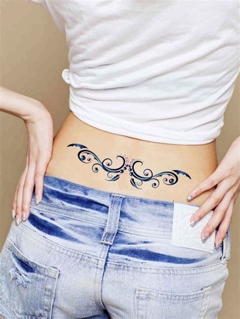 Inspirational Women's Lower Back Tattoo Designs and Ideas