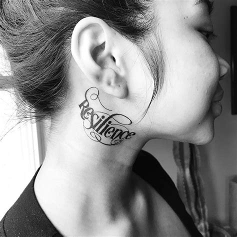 10 Minimalist Women's Neck Tattoo Designs to Inspire