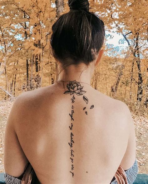 Women's Spine Tattoo Designs: Empowering Beauty on Full Display