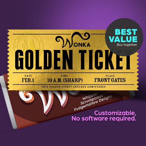 Wonka Bar Golden Ticket 2024 Babs Marian