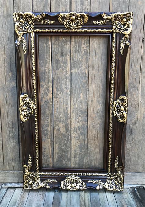 Wood Carved Ornate Picture Frame Ornate Picture Frames Picture