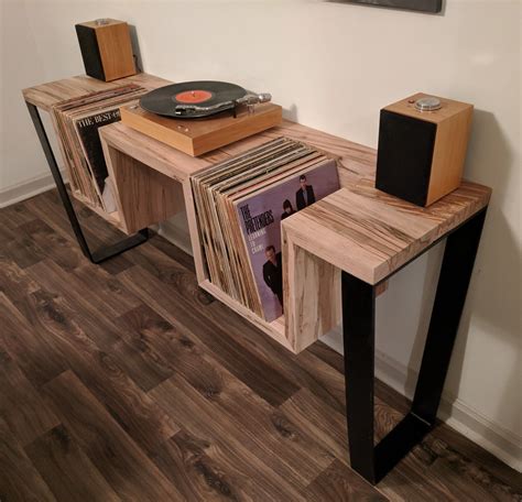 Wooden Diy Record Player Stand Crafts Diy And Ideas Blog