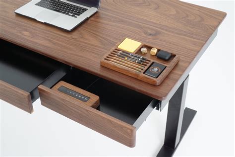 Wooden Smart Desk By Sean Woolsey Studio Old News Club