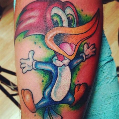 7 Woody Woodpecker Tattoo Designs to Love