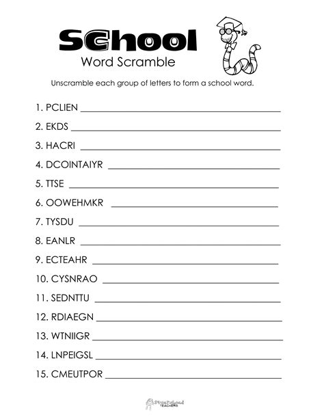 Word Scramble Generator Free