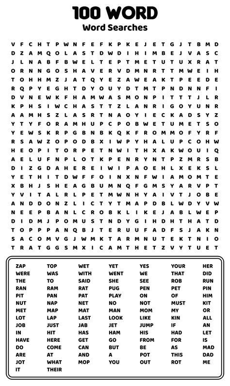 Word Search English