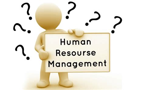 Working In Human Resources As A Human Resources Manager