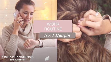 Working Routine With The No 1 Hairpin By Fiona Franchimon Youtube