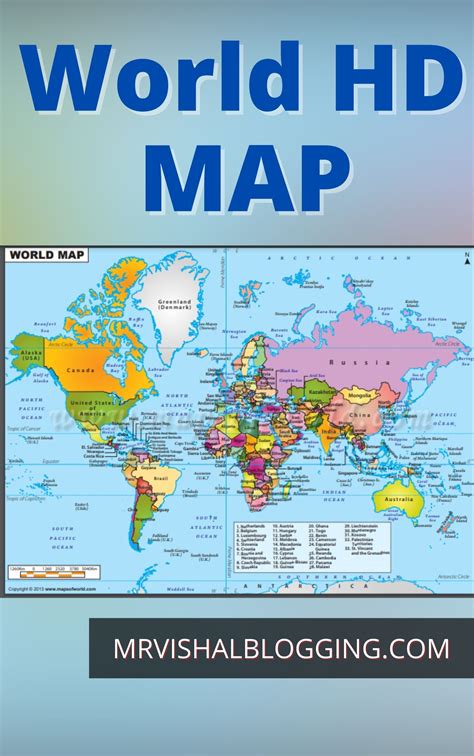 World Map Hd Pdf