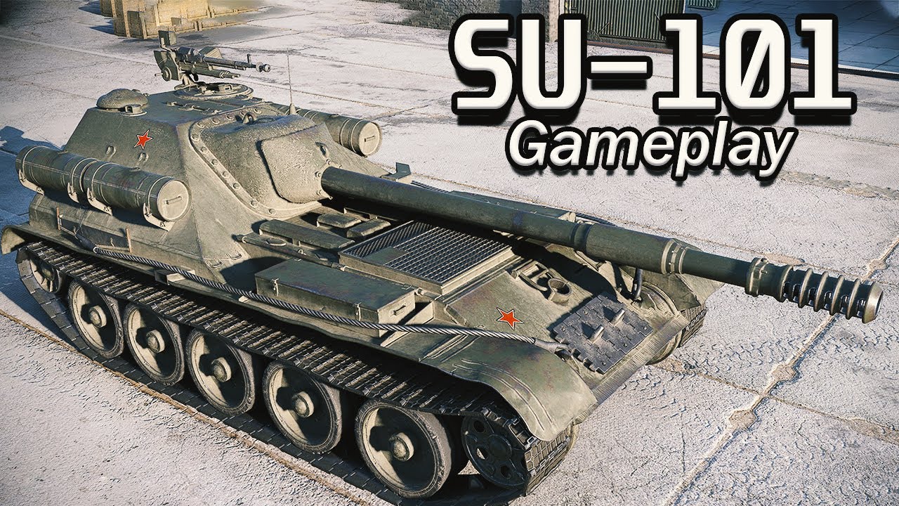 World Of Tanks Su101 Ghost Buster Youtube