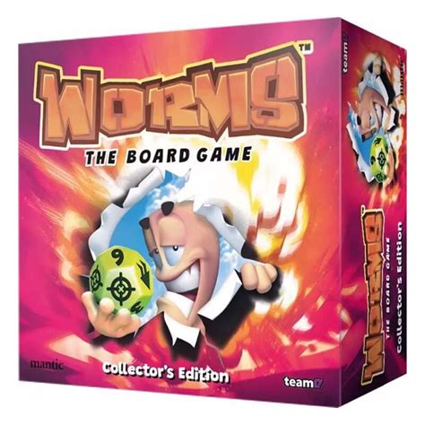 Worms Board Game Collectors Edition