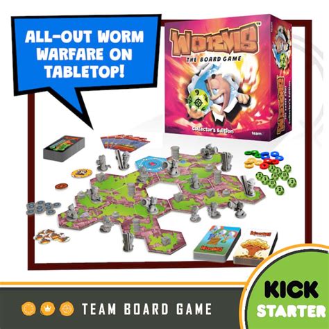 Worms Board Game Kickstarter