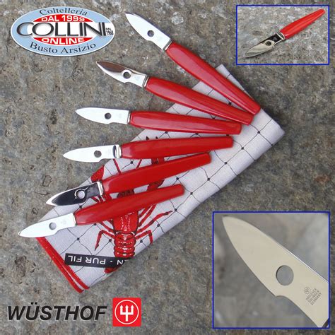 Wusthof Seafood Set 6 Knives For Crab And Lobster