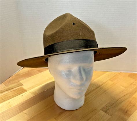 Ww2 Dated 1944 U S Army Drill Instructor Sergeant Hat Service Field