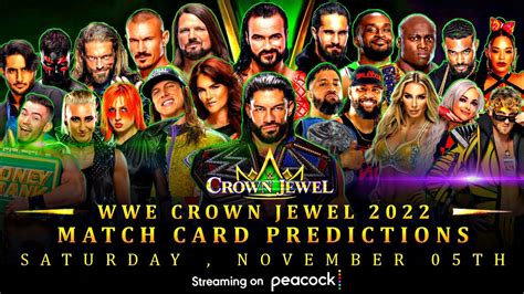 Wwe Crown Jewel 2022 Full Match Card Start Time