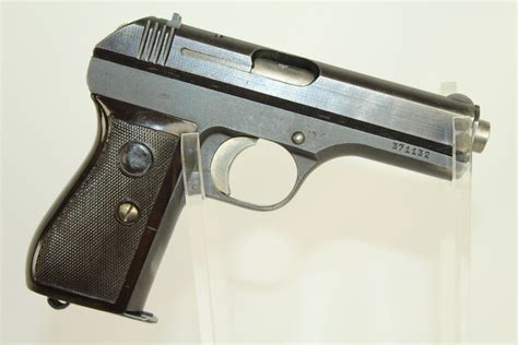 Wwii World War Ii Nazi German Occupation Pistol Cz Chech Antique Firearm 009 Ancestry Guns