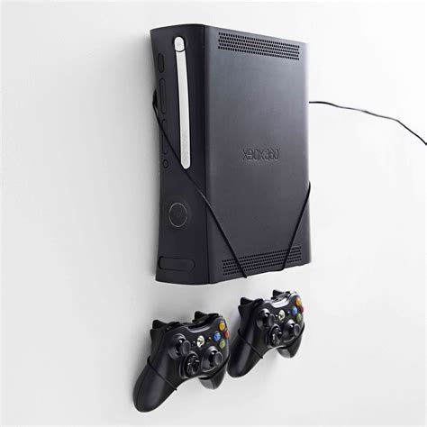 Xbox 360 And Controller Bundle Wall Mounts By Floating Grip