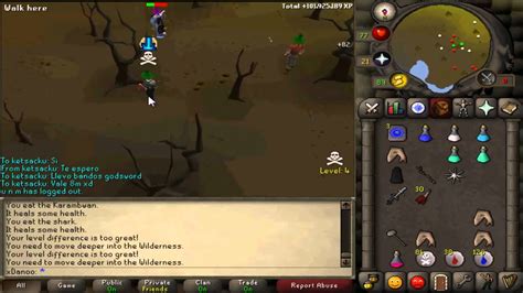 Xdanoo Pk Vid 12 Chileno My Bandos Godsword Is Op Runescape 2007 Old School Pure Pking Youtube